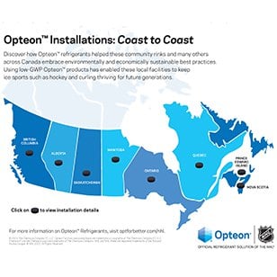 Opteon™ Installations: Coast to Coast