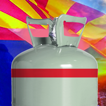 A2L Cylinder over a colorful background
