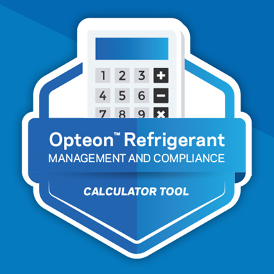 Opteon Refrigerants Management and Compliance Calculator Tool