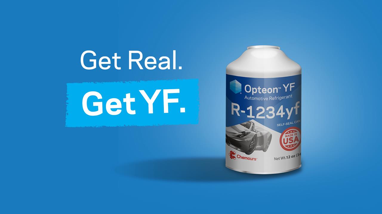 Fluido refrigerante R-1234yf | Opteon™ YF | Fabricante oficial